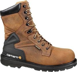NEW SZ 11 Wide Men WATERPROOF Work Boots Carhartt Footwear Bison Steel Toe Boot Safety 8" CMW8200

Fabric type: 100% Leather
Sole material: Polyuretha
