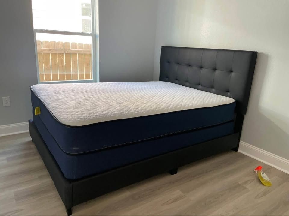 BED & MATTRESS SPECIAL SALE!!!! BRAND NEW QUEEN SIZE BED FRAME / PILLOW TOP MATTRESS AND BOX SPRING $545!! KING SET $595!!