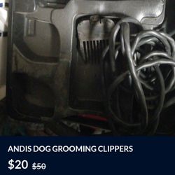 ANDIS DOG GROOMING CLIPPERS