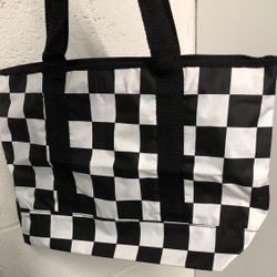 Checkerboard Tote Bag