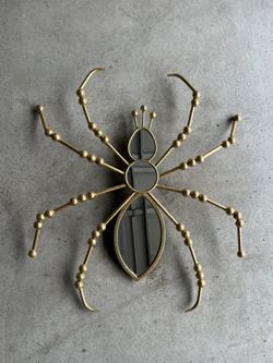 Spider Hanging Mirror Decor