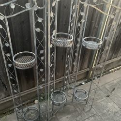 Vintage Iron Plant Stands