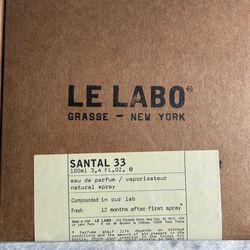 Santal 33 Le Labo