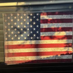 HUGE American Flag Wall Art | $40