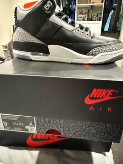 Jordan 3 Black Cement