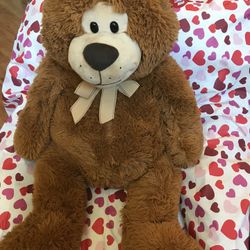 Brown Valentine Bear