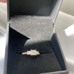 The First One Is 10k Gold The Second One Is 10k White Gold 