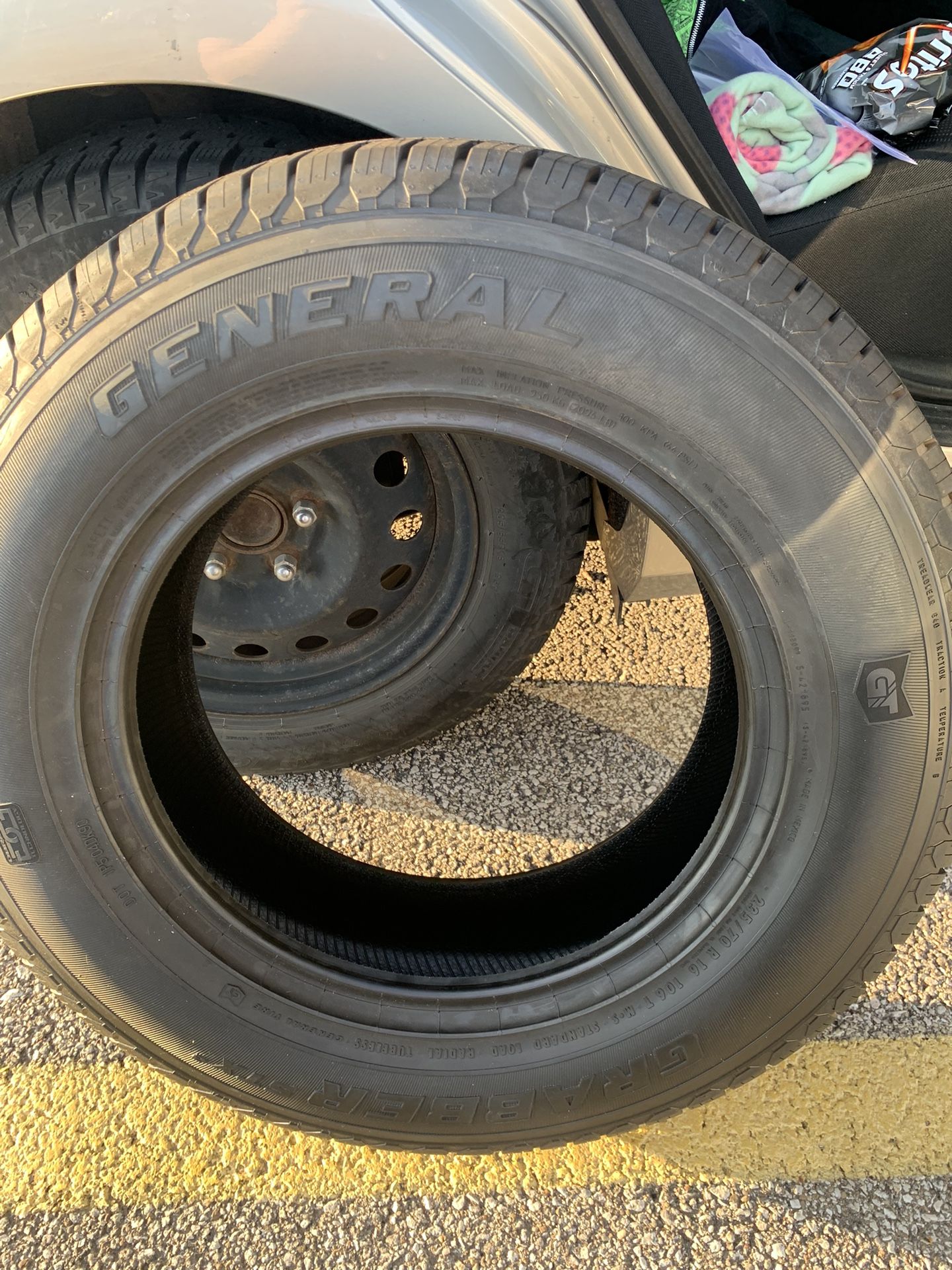235/70/16 General Tire Grabber STX New