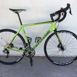 2016 Cannondale Synapse SM Carbon Disc Ultegra Di2 3 Grn Size 56cm