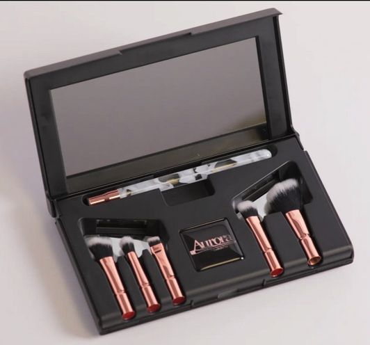 Aurora SwitchPro Makeup Brush Kit & Sanitizing Case