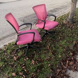 Pink Chairs 