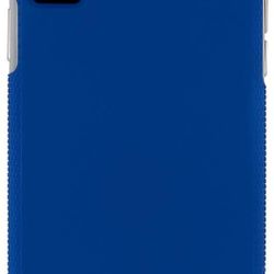 iPhone X XS Case-Mate Blue/Titanium Tough Grip Dual Layer Case