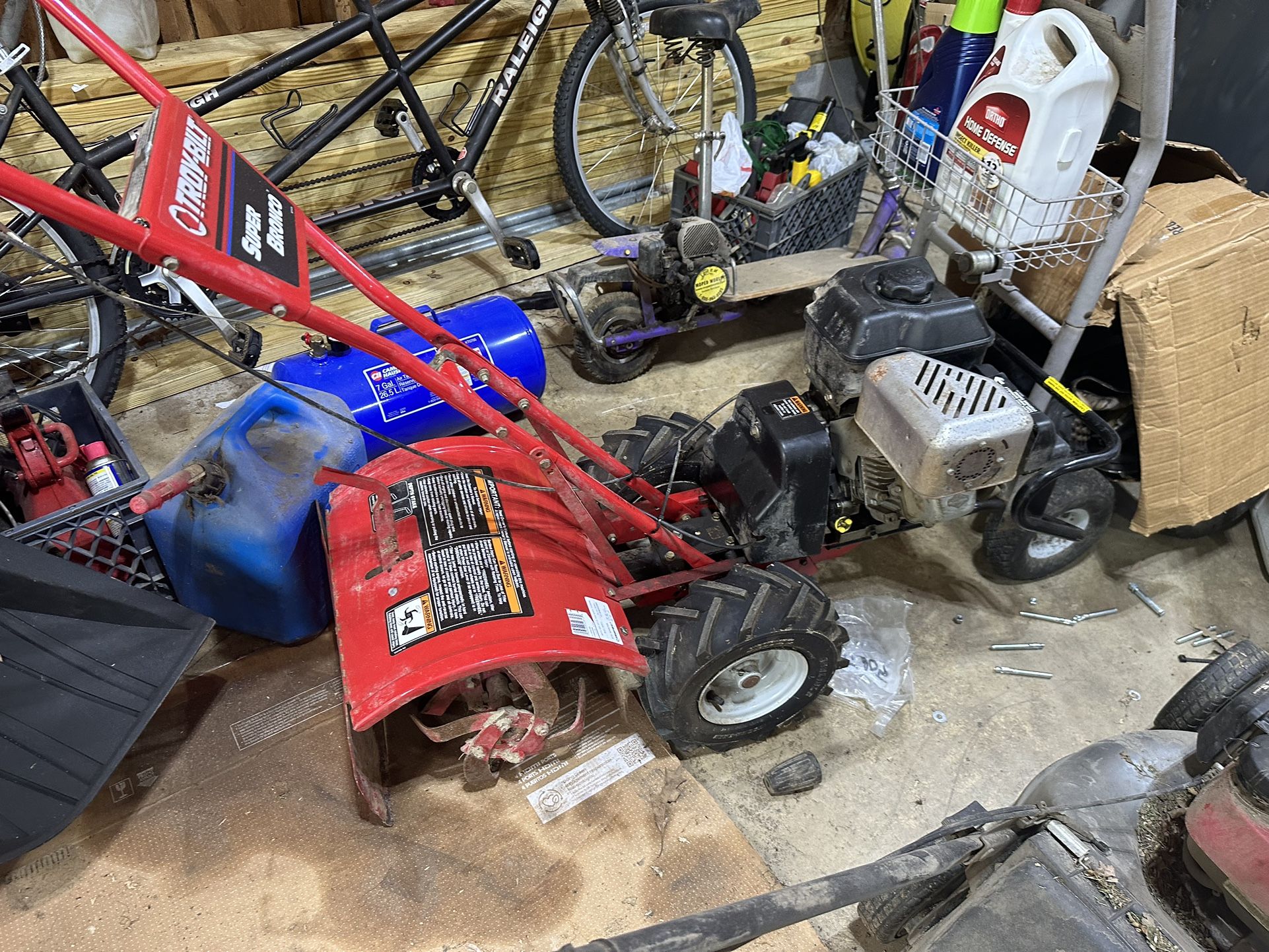 Troy Built Rotary Tiller