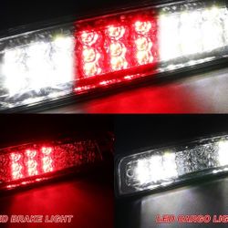 For 2009-2018 Dodge Ram Smoke Lens 27-LED 3RD Third Brake Light With Cargo Lamp -(4-TBL-DG002-3