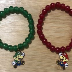 Mario & Luigi Bracelets 