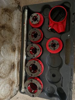 Rigid pipe threader set