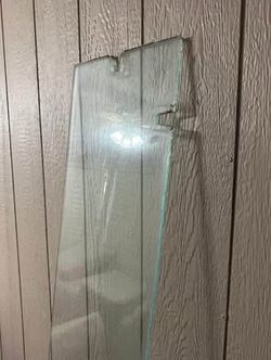 12x75 inch shower glass replacement panel heavy duty