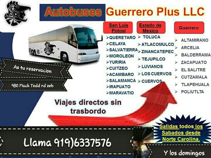 Voletos de autobus para mexico