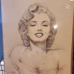 Portrait Marilyn Monroe 