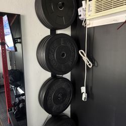 300 Lbs Of Rogue Bumper Plates