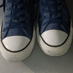 Navy Blue Converse All Star Sneakers Size 11 Men And 13 Women $20