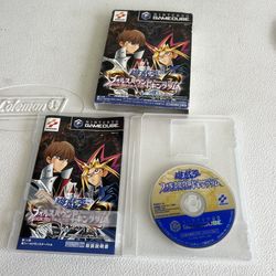 Gamecube Yu-Gi-Oh Falsebound Kingdom fictional Japanese Tested Genuine