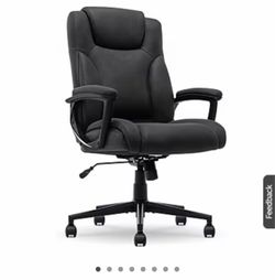 Serta Comfort Eco Ergonomic Fabric Swivel Executive Chair