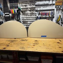 Pair 30’s - 40’s Chevy Re-pop Fender Skirts