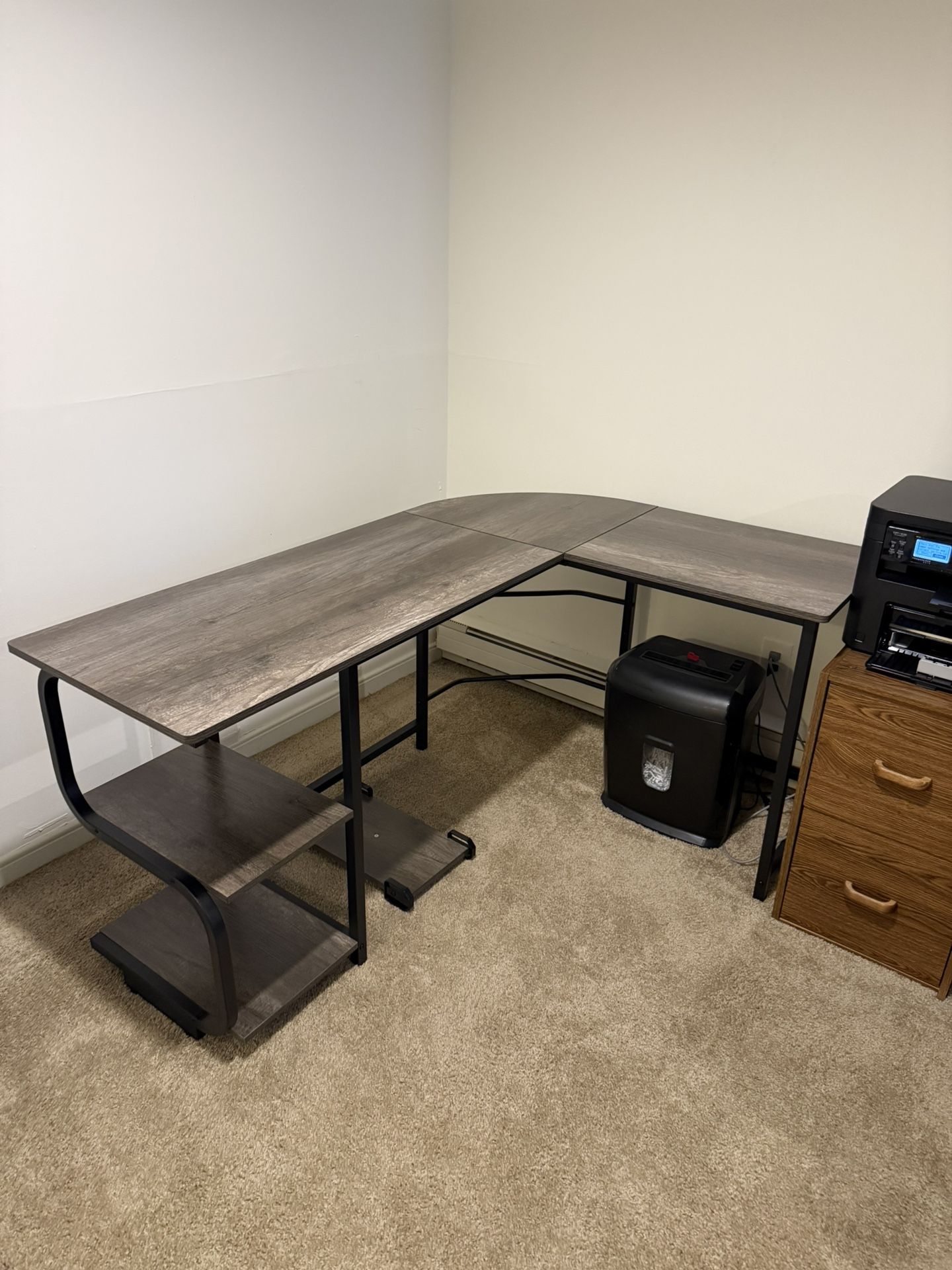 Desk L Shape Reversible 