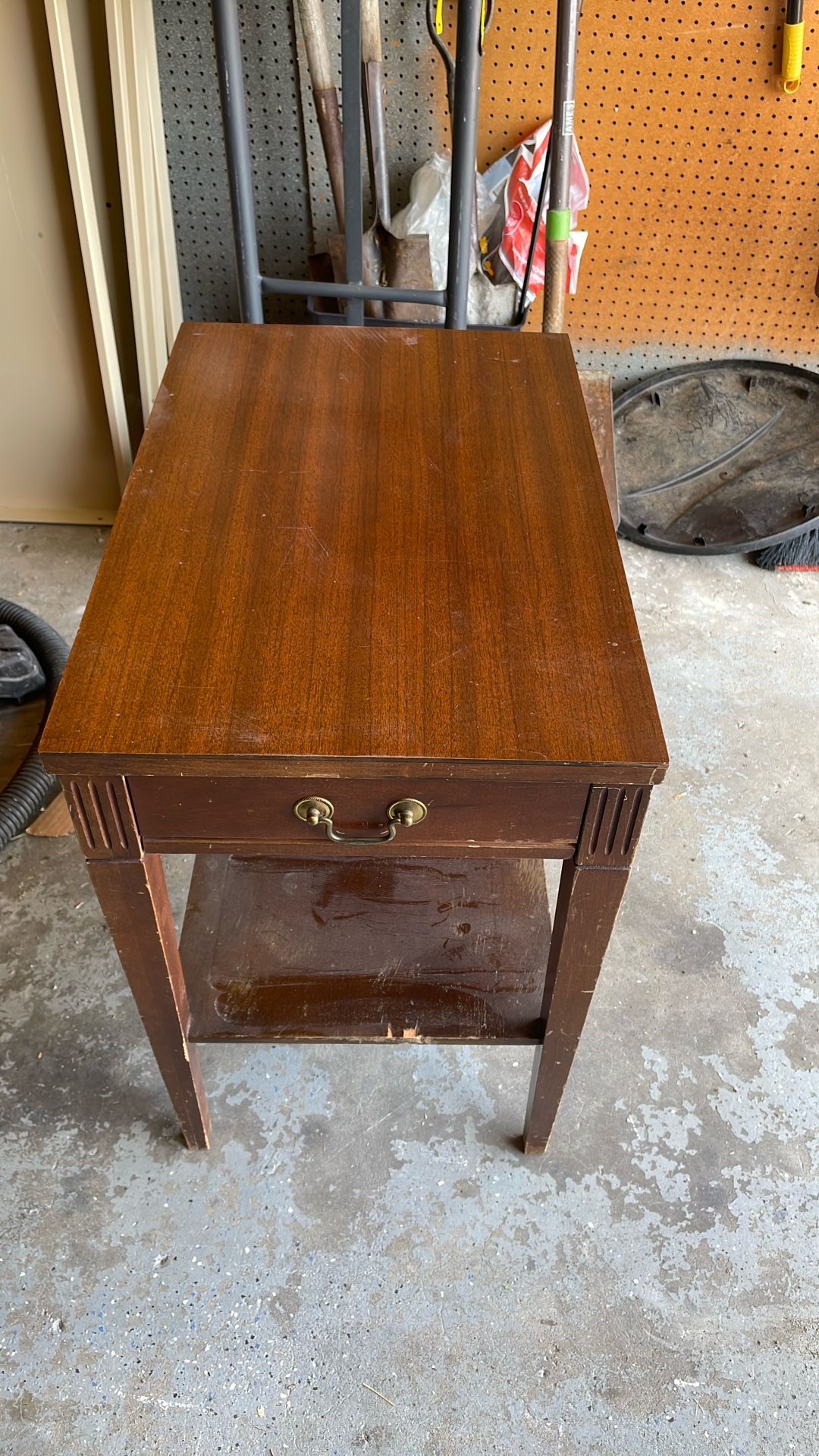 Merman Mid-century End Table