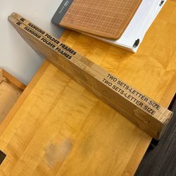 2 Sets Of Hanging Folder Frames For Files