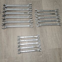 Proto® Satin Double End Flare Nut Wrenches - 12 Point