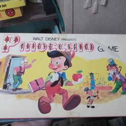 Vintage Pinocchio board Game