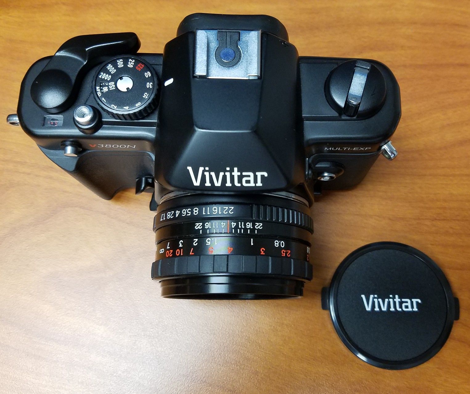 Vivitar V3800N 35mm Manual SLR Camera