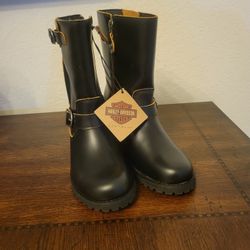 Women's Harley Davidson Lalanne Motorcycle Boots 
