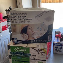 Bath Fan With Bluetooth Speaker