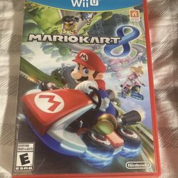 Nintendo WII U Mario Kart 8 Game