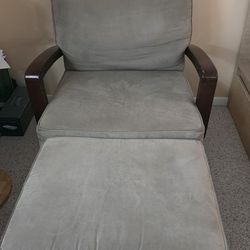 Couch and Ottoman Set