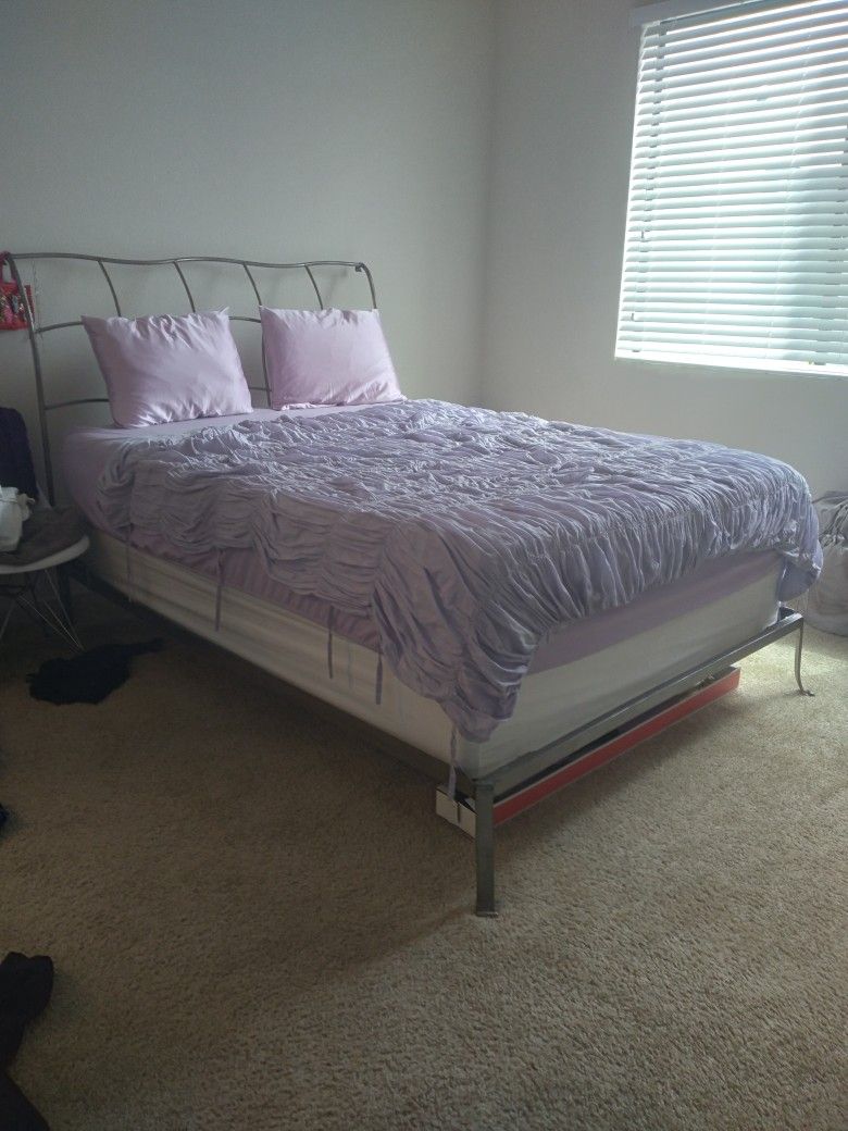 Metal Bed Frame With Box Spring
