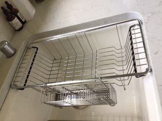 Dish Drainer Over/inside Sink Stainless steel for Sale in Ruston, WA -  OfferUp