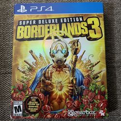 Borderlands 3 Super Deluxe Edition (PS4) - Sealed