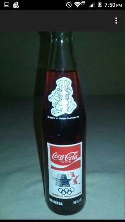 1984 Olympic coke bottle