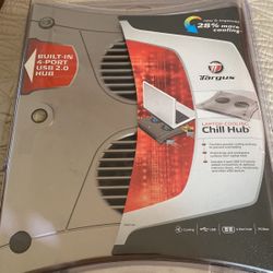 Targus Laptop Cooler, Built In 4 Port USB 2.0 HUB.