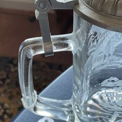 Clear German  Stein See ThruAvailable at Call It new Call It Antique Store