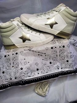 Vintage Havana Womens Lester Sneakers High Top Casual Side Zip Suede Size 8.5