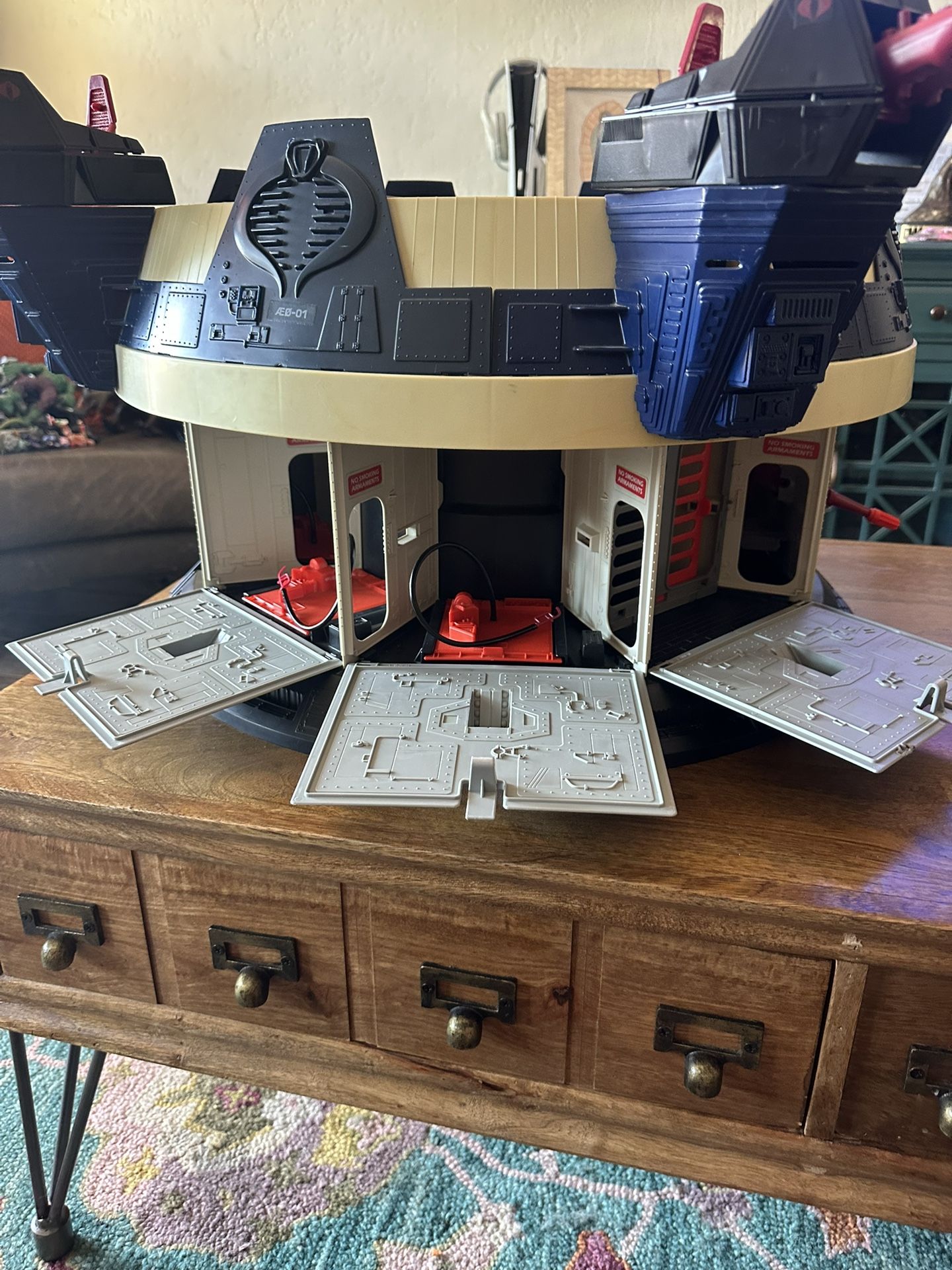 Gi Joe COBRA Terror Drome 