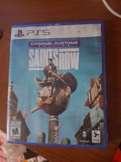 Saints row PS5