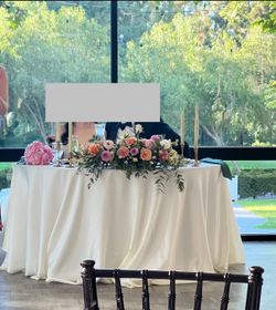 12 Ivory Round Tablecloths 120 Inch