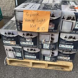 5 Piece Bath Accessory Sets - $30 Each