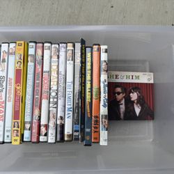 Lot of 17 DVD Movies + Christmas Album